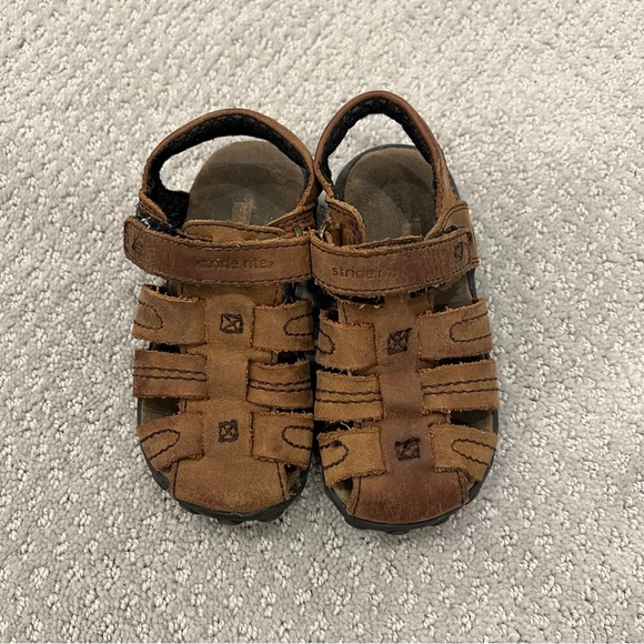 Stride Rite Brown Sandals - Picture 1 of 3